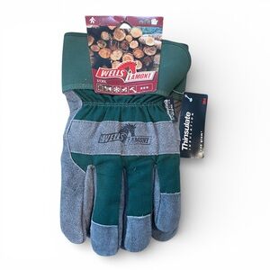 Wells Lamont Work Gloves Original Cowhide Leather Palm Lined Thinsulate 5130L